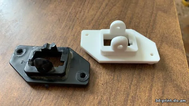 3D-модель "Крепление ручки УАЗ Hunter"