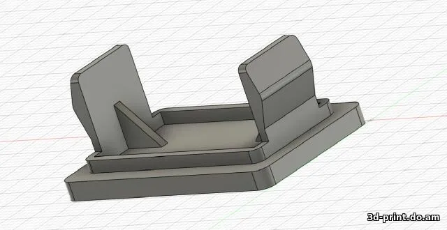 3D-модель "Заглушка Toyota Vista V50"