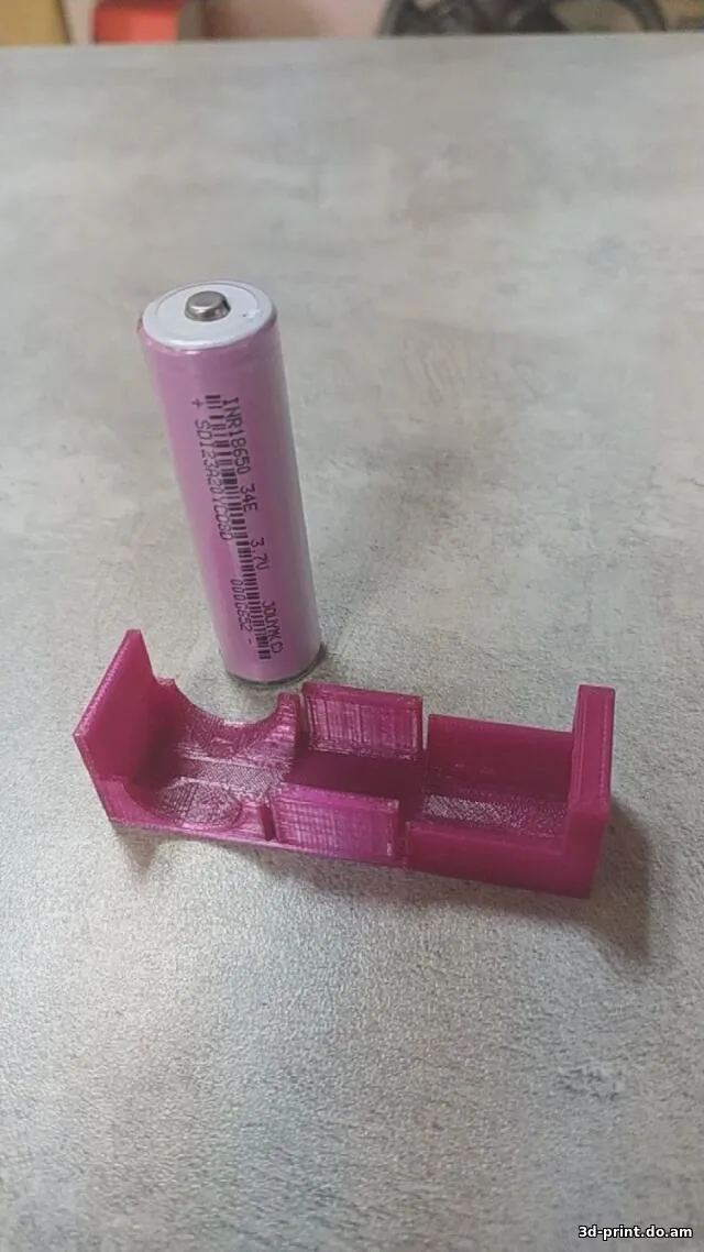 3D-модель "Корпус АКБ 18650"