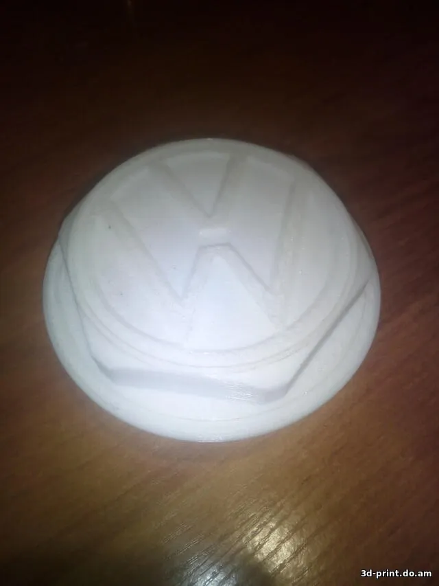 3D-модель "Заглушка литого диска Volkswagen"