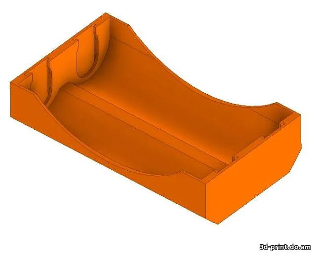 3D-модель "Батарейный отсек (холдер) танка типа БМД 4М для аккумуляторов 18650"
