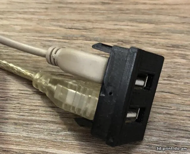 3D-модель "Заглушки кнопок Toyota от 2008г для установки разъемов USB, тангетки радиостанции СБ"