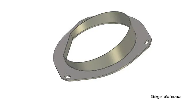 3D-модель "Козырек на динамик передней двери Opel Astra H"