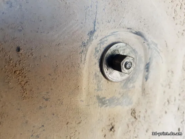 3D-модель "Гайка крепления задней защиты арки Renault Megane III"