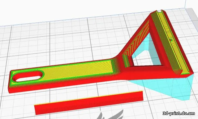 3D-модель "Скребок для очистки стекол машины"