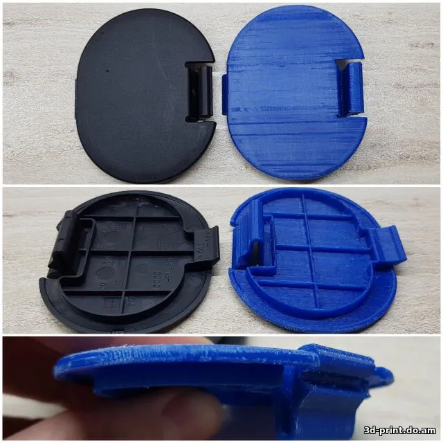 3D-модель "Заглушка в багажник Toyota mark II"