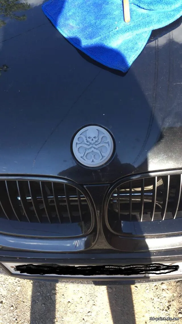 3D-модель "BMW Е60 Емблема на капот и багажник"