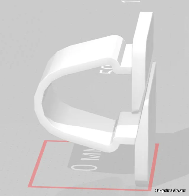 3D-модель "Клипса на Volkswagen Tiguan-2"