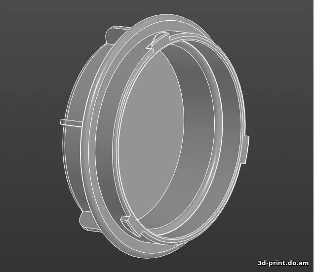 3D-модель "Крышка фары Kia Sportage 2008 – 2010, 2 поколение"