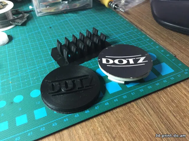 3D-модель "Заглушка на диск R16 Dotz Touge Graphite"