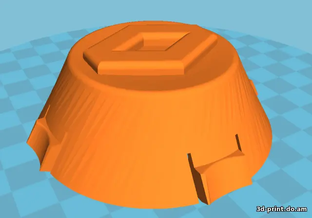 3D-модель "Заглушка диска Renault Kangoo"