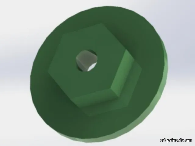 3D-модель "Клипса крепления защиты колесной арки Hyundai"