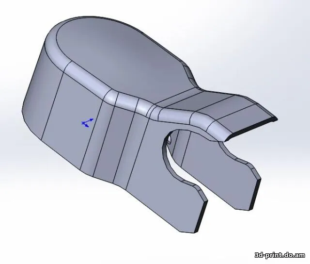 3D-модель "FORD. Колпачок заднего дворника"