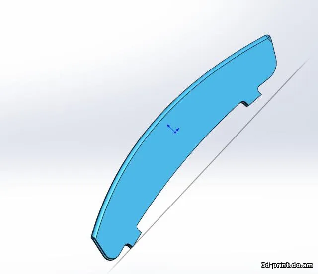 3D-модель "BMW E60 вставки в решетку радиатора"