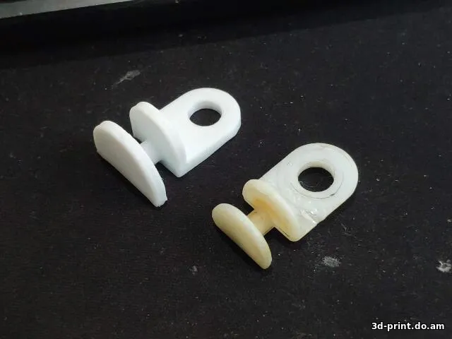 3D-модель "Крепление шнура полки багажника ИЖ ОДА, ВАЗ 2108 и т.д."