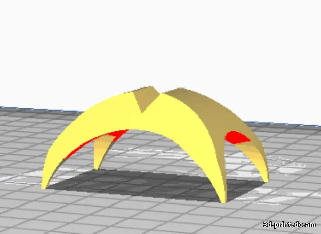 3D-модель "Подставка под дворники"