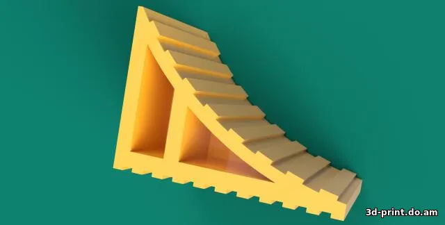 3D-модель "Башмак противооткатный"