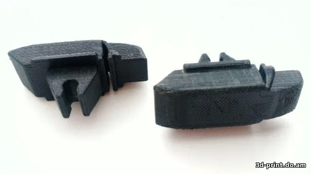 3D-модель "Переходник щеток стеклоочистителя для Lada Vesta, Renault Kaptur и других"