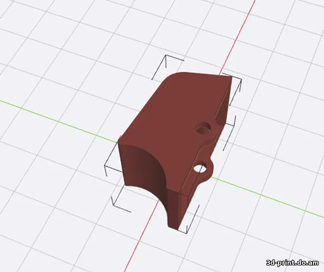 3D-модель "Кнопка стеклоподъёмника (Lada Vesta)"