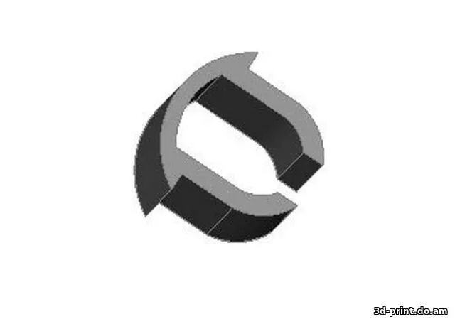 3D-модель "Скоба быстросьема на Ford Focus 2"