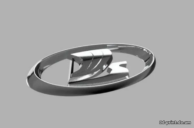 3D-модель "Эмблема АвтоВАЗ"