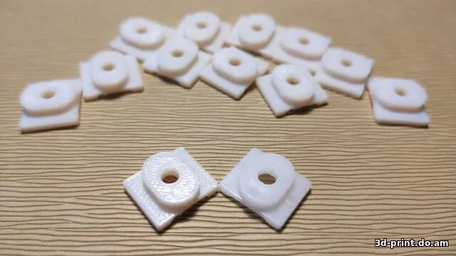 3D-модель "Клипса крепления заднего бампера Honda HR-V"