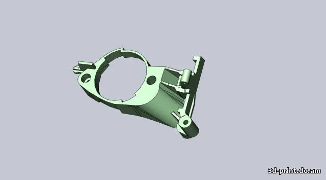 3D-модель "Кронштейн туманки. FORD"