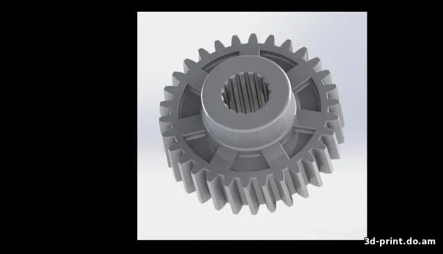 3D-модель "Шестерня зеркала заднего вида KIA ceed"