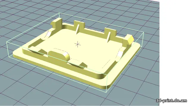 3D-модель "Заглушки порога Mersedes E124 обвес AMG HWA 1246980130" — STL модель для 3D-печати