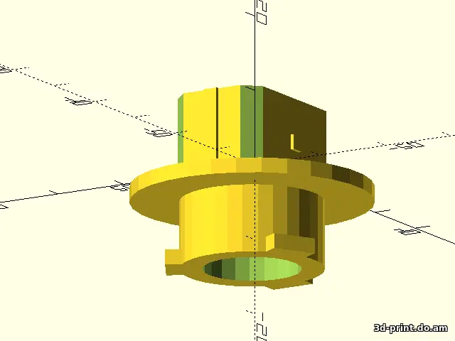 3D-модель "Адаптер для g4 лампы вместо h11/h8/h16 лампы"