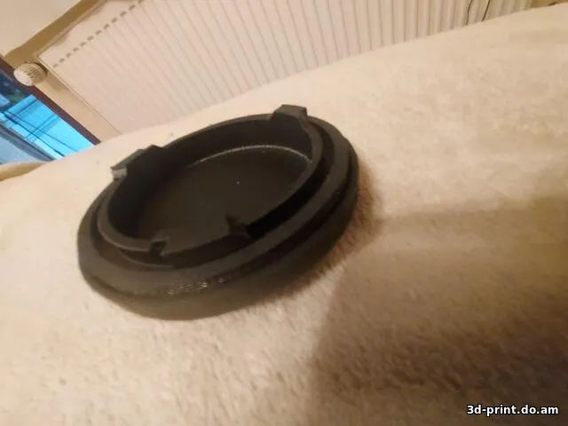 3D-модель "Заглушка фары SKODA A7 ближний свет с прокладкой"