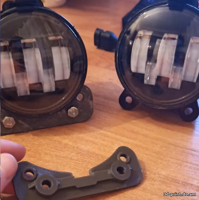 3D-модель "Переходная пластина: птф Газель"