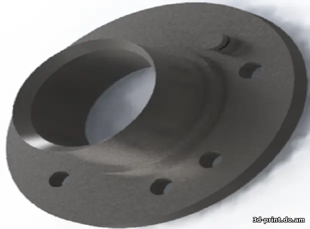 3D-модель "Площадка трамблера ВАЗ 2101-2107 под 2 датчика Холла" — STL модель для 3D-печати