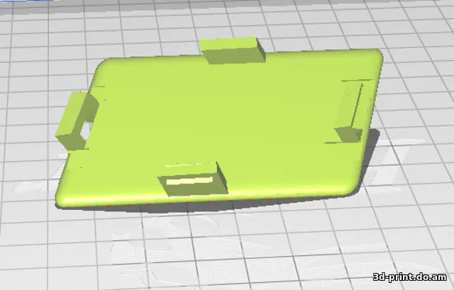 3D-модель "Заглушка в передний бампер Subaru Forester SH"