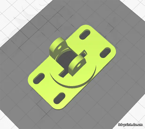 3D-модель "Для УАЗ Патриот, ремонт внутренней ручки водительской двери"