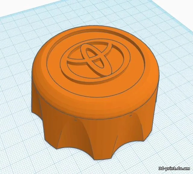 3D-модель "Колпаки колесные toyota"