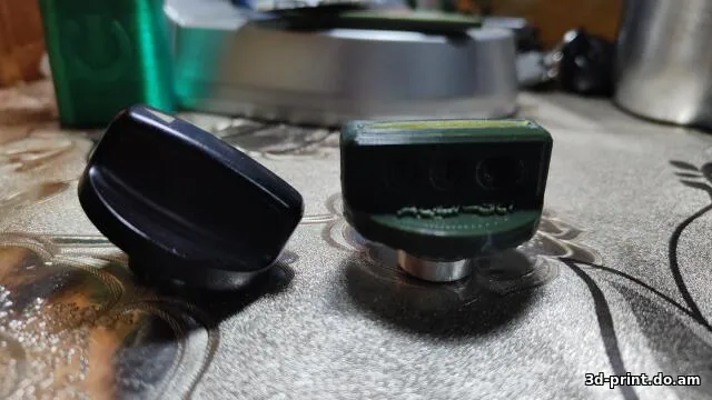 3D-модель "Ручка печки Audi-80 (В3)"