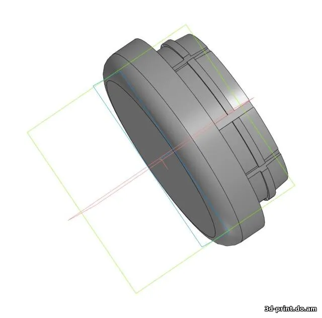3D-модель "Колпачок для ступицы Lada Granta 2022" — STL модель для 3D-печати