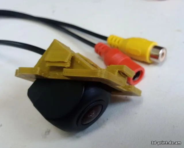 3D-модель "Держатель камеры заднего вида в штатное место для Mitsubisihi Outlander XL"