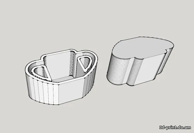 3D-модель "Заглушка аэродинамической дуги багажника" — STL модель для 3D-печати