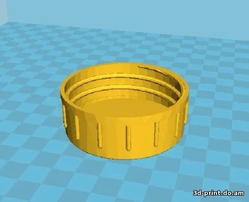 3D-модель "Крышка для канистры 15л."