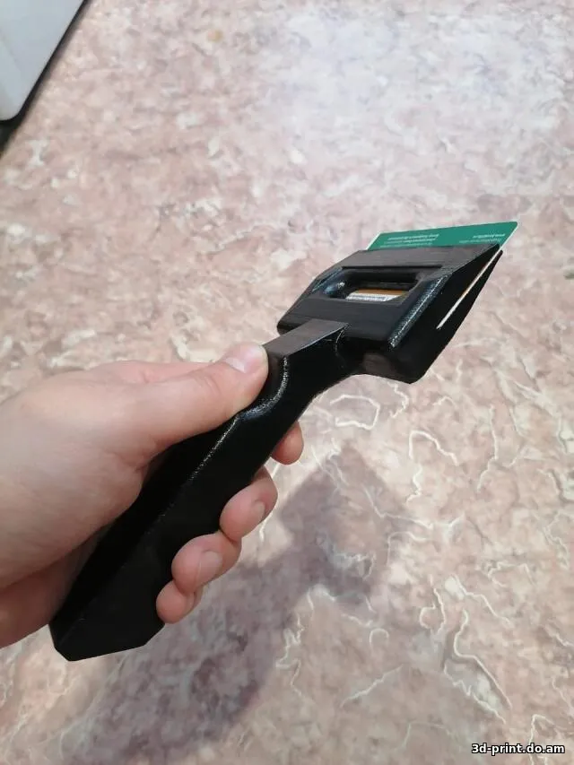 3D-модель "Скребок под пластиковые карты"