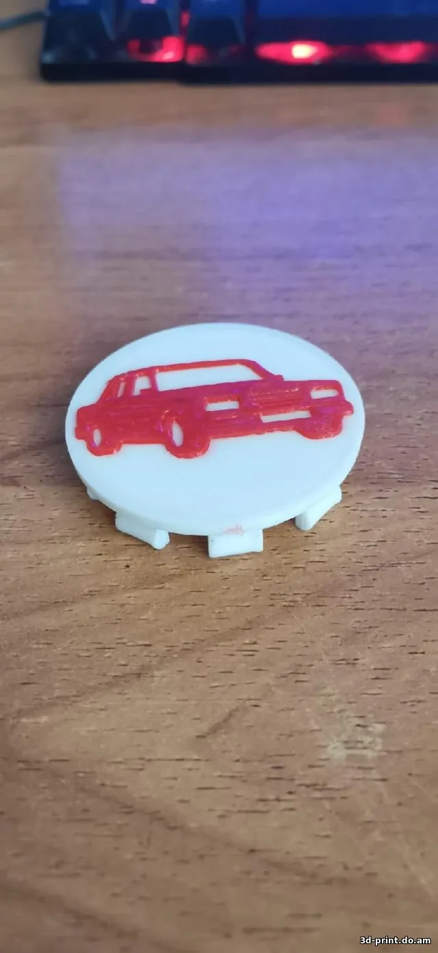 3D-модель "Колпачок литого диска"