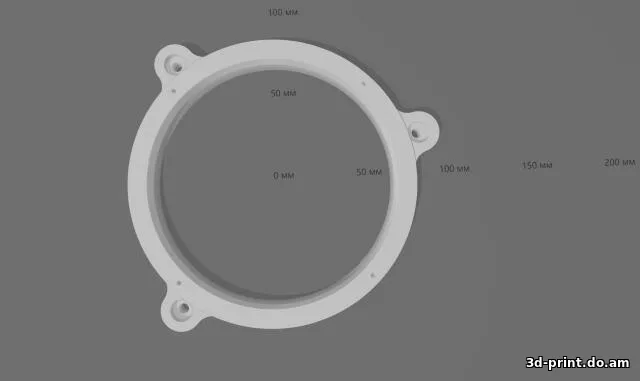 3D-модель "Подиумы динамиков Subaru Legacy задние и передние BG/BD"