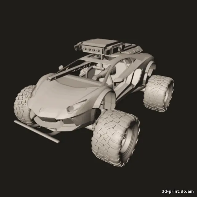 3D-модель "Автомобиль LAMBO TRUCK"
