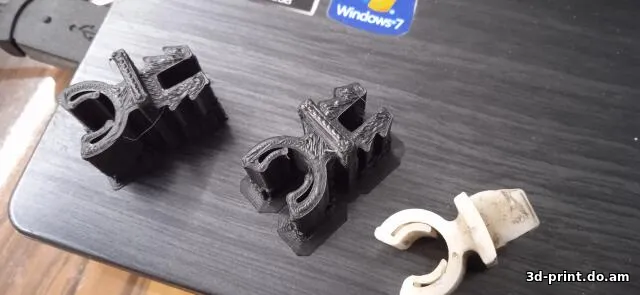 3D-модель "Держатель ВАЗ-1118,2123 упора капота 2 версия"