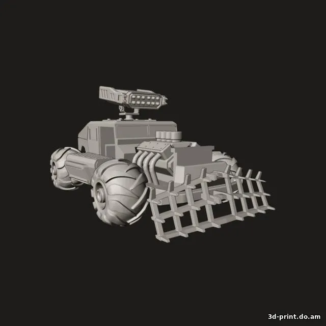 3D-модель "Автомобиль WarHammer"