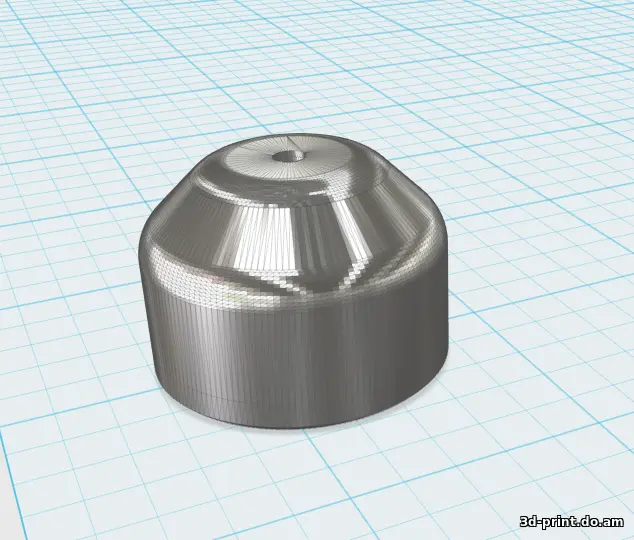 3D-модель "Колпачёк на гайку диска авто"
