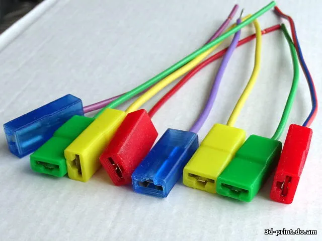 3D-модель "Колодка проводная автомобильная однополюсная гнездовая"