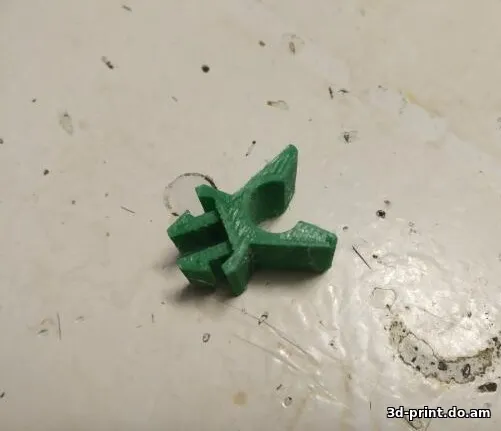 3D-модель "Держатель упора капота ВАЗ-1111 "Ока" (11118407138)"